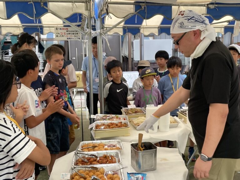 体験学習イベント「富山湾すしレンジャー」で山下シェフが魚料理を振る舞いました！